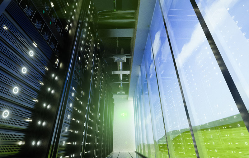 Achieving a more sustainable data centre